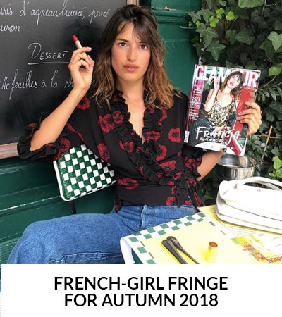 Did Someone Say ‘French-Girl Fringe’? Oh Là Là!