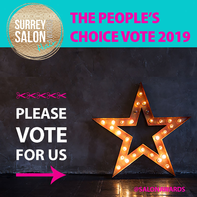 Help Us WIN Surrey Salon Awards ‘People’s Choice’ Vote