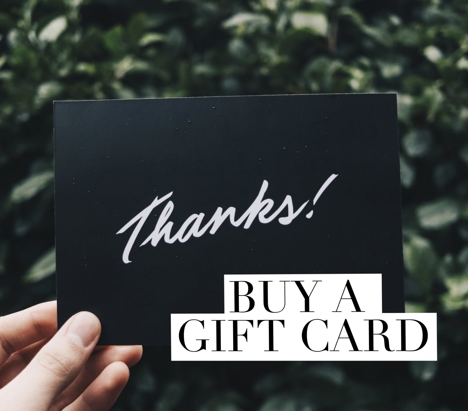 Gift Card Offer – This Offer Is Now CLOSED