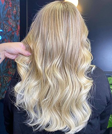Blonde Highlights at Collections Hair Club Salon in Weybridge surrey