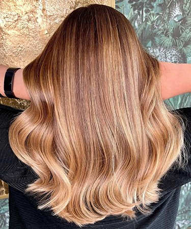 Balayage hair colour experts in Surrey Collections salon Weybridge