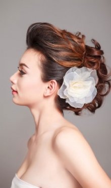 Wedding and Bridal Hair Ideas at Collections Hair Club Salon Weybridge, Surrey