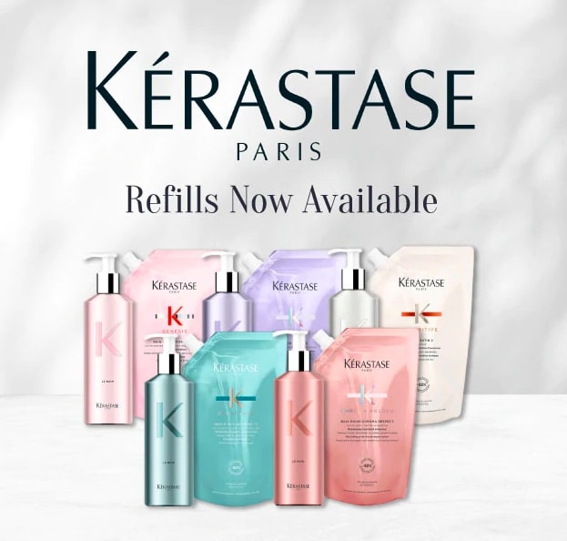 NEW Refillable Kérastase Shampoo Pouches