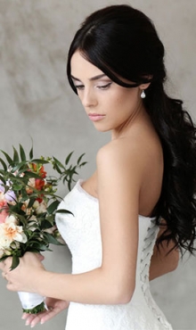 Wedding and Bridal Hair Ideas at Collections Hair Club Salon Weybridge, Surrey
