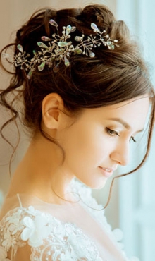 Wedding and Bridal Hair Ideas at Collections Hair Club Salon Weybridge, Surrey