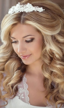 Wedding and Bridal Hair Ideas at Collections Hair Club Salon Weybridge, Surrey