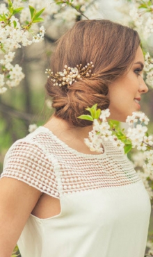 Wedding and Bridal Hair Ideas at Collections Hair Club Salon Weybridge, Surrey